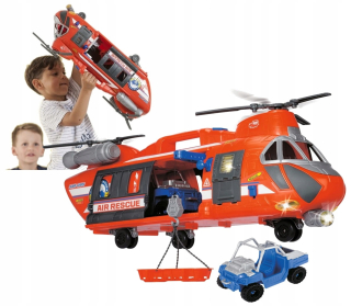 Obrie záchranný vrtuľník s Sound Winch