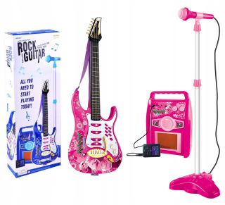 Elektrická gitara Deti dvoch farebných prevedeniach MICROPHONE