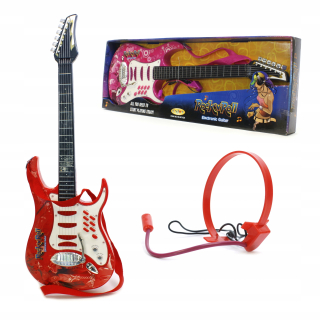 Elektrická gitara pre deti od 6 slučke MP3 MICROPHONE