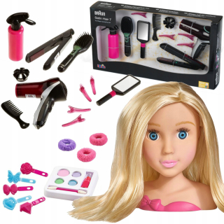 DOLL HEAD STYLING PRE Kaderník BRAUN