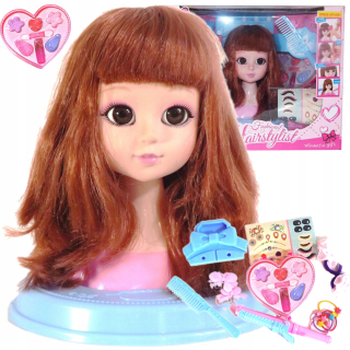 Bust Head Dolls Make-up na česanie 005-5c