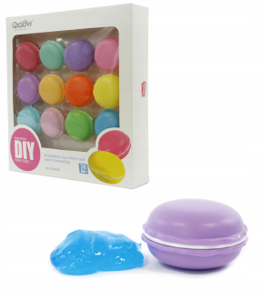 GLUT SLIME Jelly Macaroon 12ks farebný sliz