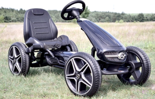 Mercedes Go -Kart pedále mäkké sedenie Eva Circle