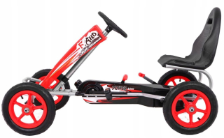 Pedál Go -Kart Detská jazda načerpaná kolesá
