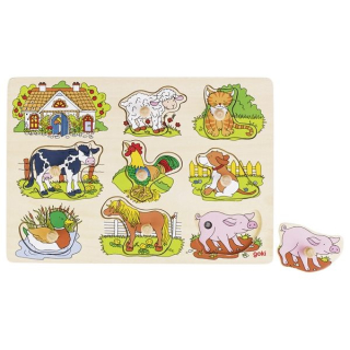Goki Sound Puzzle vidieka Friends