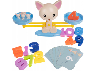 GAME vzdelávacie rodiny MATH CAT + hmotnosť