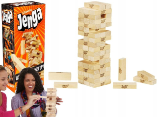 Hra Jenga drevená Hasbro Pôvodný A2120