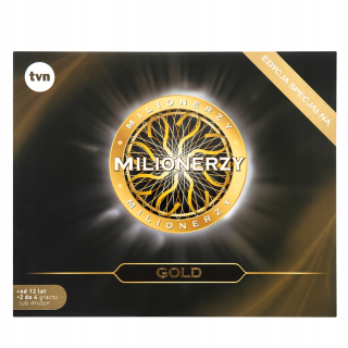 Dosková hra milionári GOLD EDITION