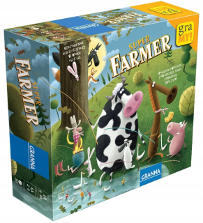 Hra dosková hra Super farmár z farmy Granna