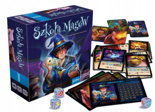 Granna Social Game škola mágie Bone Card