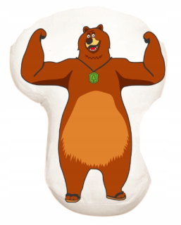 Detský dekoračný vankúš - Grizzzy a Lemmings vankúš