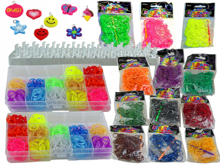 Gumy pre výrobu náramkov Mega set XXL 6200