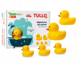 Gumové kačice pre detské kúpele z Tullo