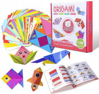 Gamenote farebné sada origami pre deti