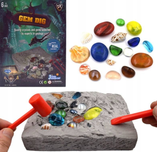 GEM baňa kryštálov archeologické vykopávky