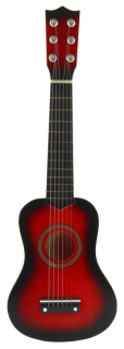 Veľká drevená gitara Classic 6-strunové trsátka