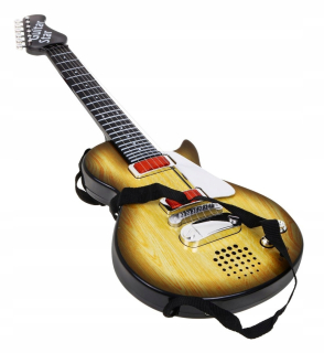 Elektrická gitara 6-string hra rock Mikrofón
