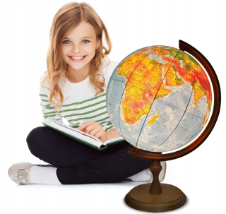 Globe 32 cm podsúbor 2in1 320 Aplikácia dreva