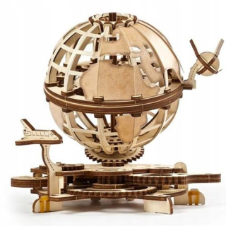 Globus mechanický model, aby sa 3D Ugears