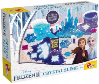 Frozen Elsa - Gluty crystal sliz mrazené 73689 Lisciani