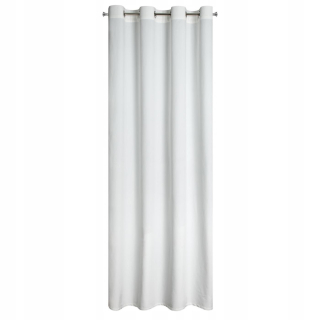Detské závesy - Ready Curtain Velor Melanie 140x250 Biele kolesá