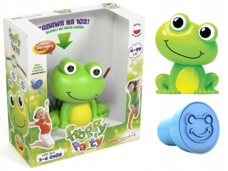 Interaktívna rodinná hra Froggy Party Frog Dumel