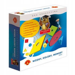 Memory Game Maxi vzory, farby