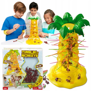 Arkádová hra Falling Monkeys Pôvodný Mattel