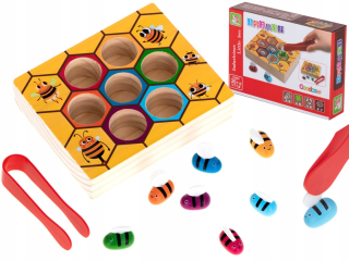 Vzdelávacie hra Honeycomb Včely Montessori