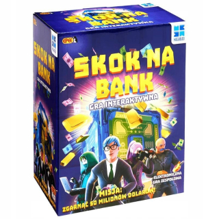 Interaktívna rodinná hra pre 2-4 hráčov Bank Jump
