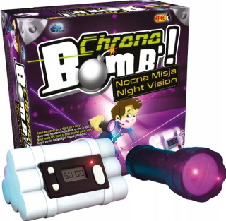 Laserové bludisko nočná misia s bombou
