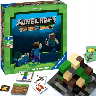 Minecraft - MINECRAFT BUILDERS RAVENSBURERER PL STROJE HRA