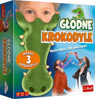 Arkádová hra Hladný krokodíly Trefl 01624