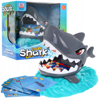 Arkádová hra Crazy shark pre deti, ryby