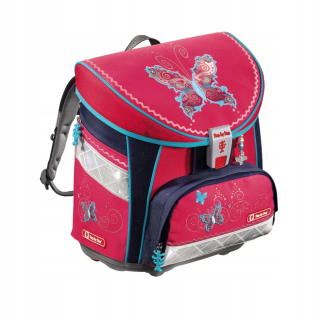 Školská taška, batoh - Hama SBS School Satchel Light Butterfly Dancer