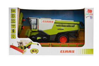 Šťastní ľudia spájajú Claas Lexion 780 RC