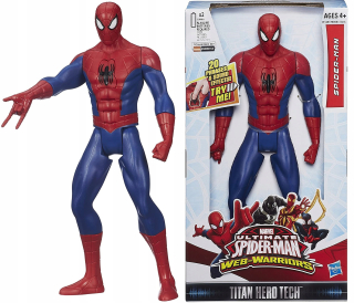 Postavička - Hasbro B1461 Veľká figurína Spiderman so zvukom