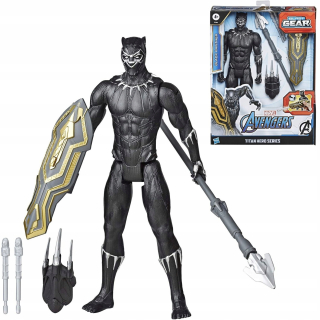 Postavička - Hasbro Black Panther Blast Gear E7388 Railer