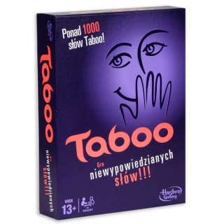 Hasbro hra tabu Tabeo Polska verzia A4626