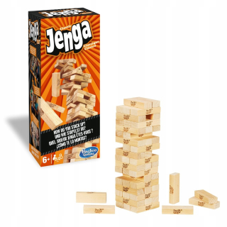 Hasbro hra Jenga Refresh Drevená veža A2120