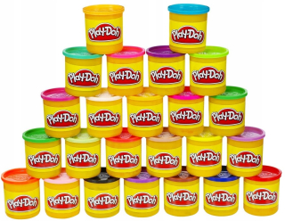 HASBRO PLAY DOH cesta 24 TUBE 20383
