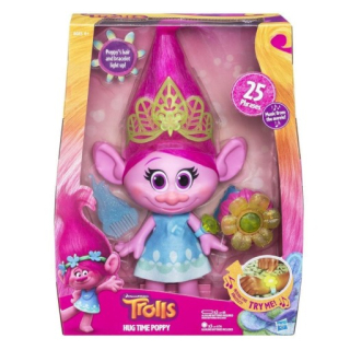 Hasbro Trollovia spev Maková panenka + príslušenstvo PL