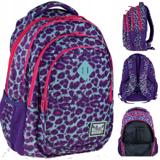 Školská taška, batoh - Hash School Batchpack School v Leopard