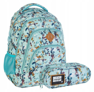 Školská taška - batoh, set, zostava - Head Pastel Backpack Set pre dievča 4572