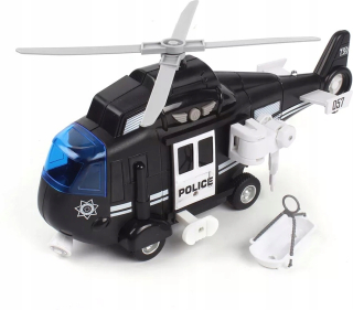 Policajný vrtuľník RESCUE LIGHT SOUND