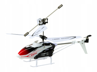 Vrtuľník RC Syma S5 3CH biele diaľkové ovládanie