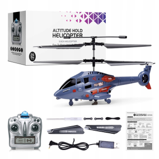 Diaľkovo ovládané pilot helikoptéry gyroskop 23cm
