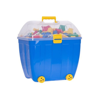 Stavebnica - Hemar Polskie Klocki K2 280 EL Kuferek OK 3,2 kg 2+