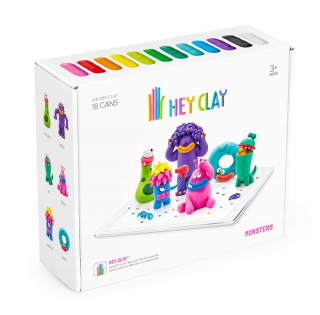 Hej Clay plastická hmota Monsters - 18 kontajnerov