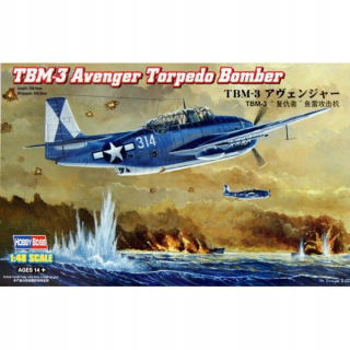HOBBY BOSS TBM3 AVENGER MODELOVANIE TORPÉDOVÝCH BOMTEROV